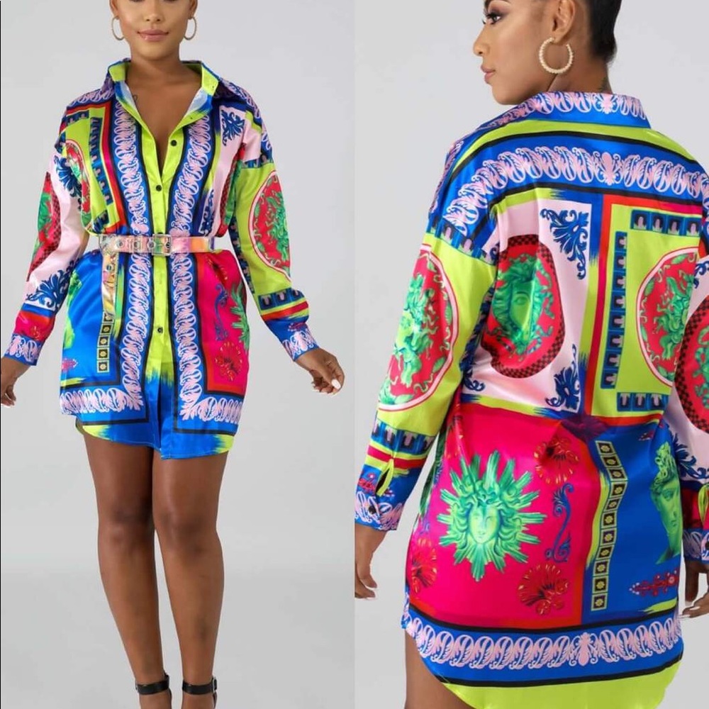 Multiple Color Button Down - Picture 2 of 5